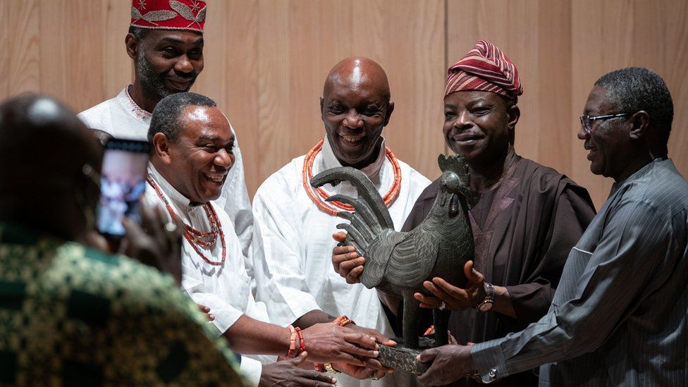 Looted Benin Bronze Statue Returned to Nigeria
